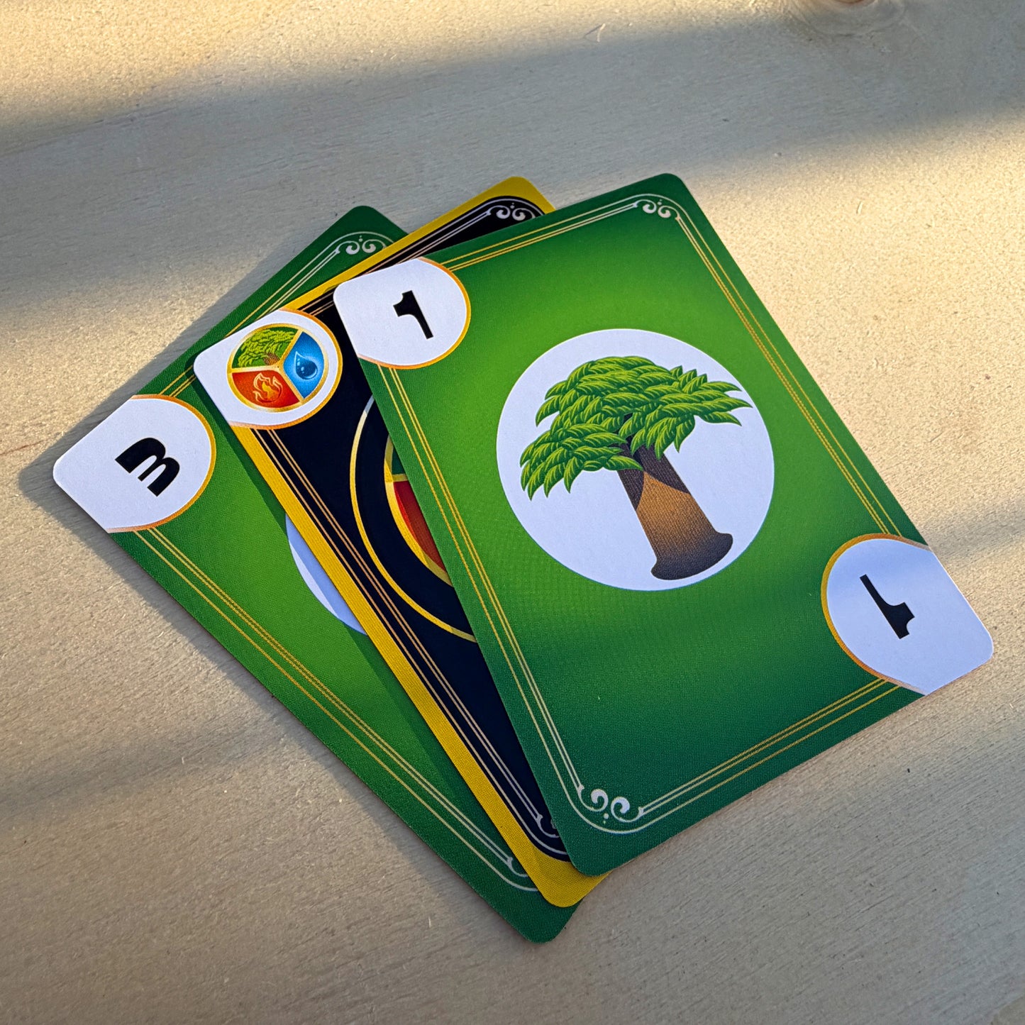 Kindling card game